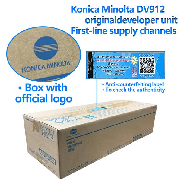 Konica Minolta Original DV912 Developer Unit Printer Supplies for Bizhub 758 808 958 BH758 BH808 BH958  Series Copiers DV912