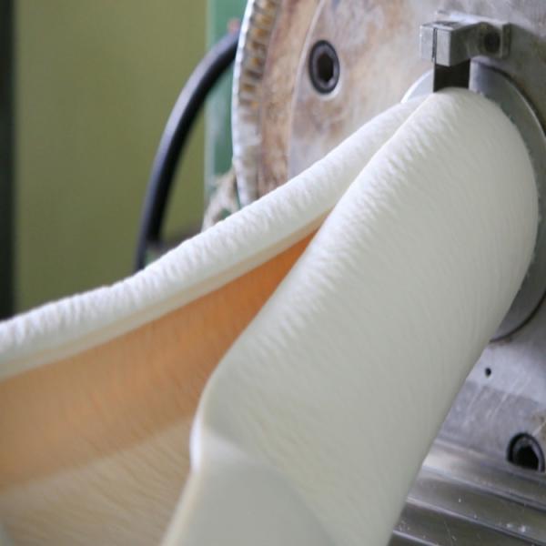 Milky White FKM Rubber Precompound with Slab Appearance and Low Temperature Resistance