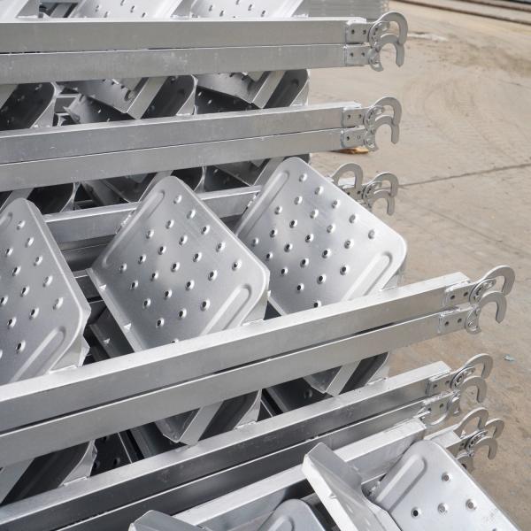 2026 Aluminium Scaffold Scaffolding Stair Ladder 2.4m/3m/3.6m/4.2m/4.8m/6m Scaffolding Straight Step Aluminium Single Ladder