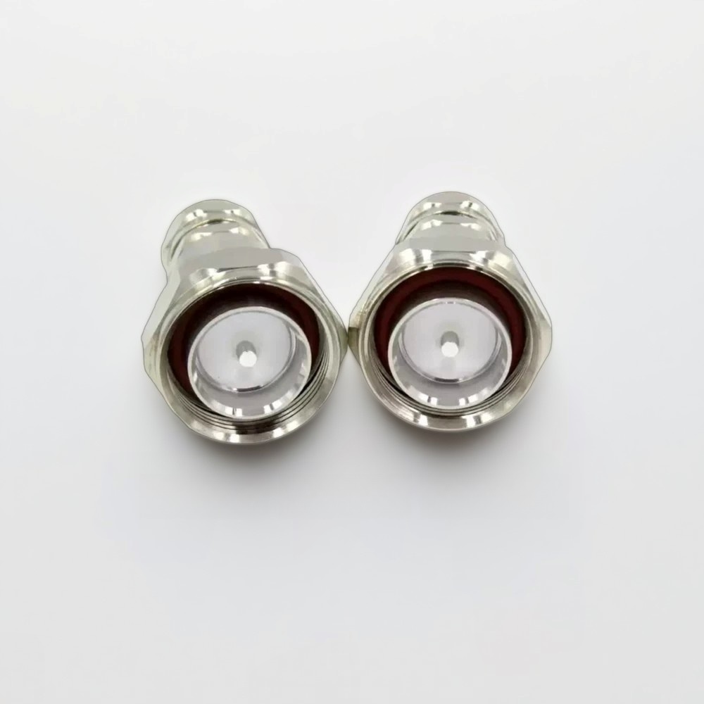 7/16 DIN Male Connector for 1/2 inch super-flex feeder cable | RF Coaxial Connector