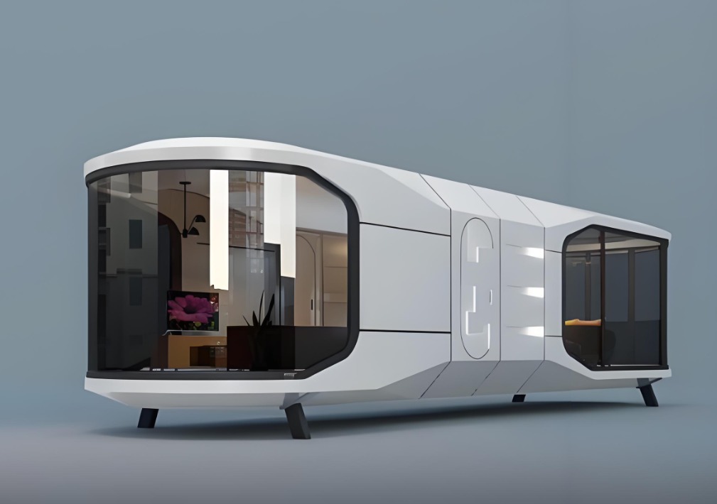 Modern Eco-friendly Prefab Houses Smart Home-Integrated Capsule Spaces Scenic Activity Pods