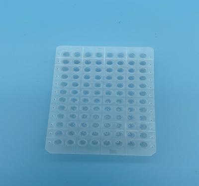 BP2010 Deep Well PCR Plates Semi Skirted Transparent 0.2ml PCR 96 Well
