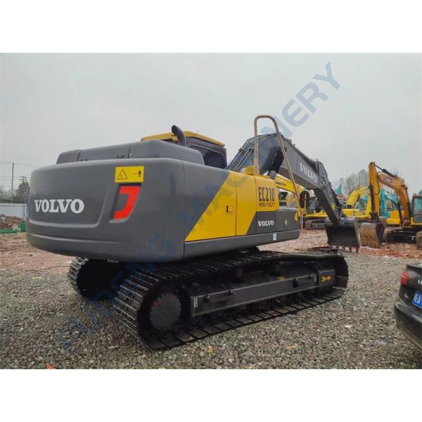 Hot Sale Reliable Used Crawler VOLVO EC210 Excavator with 0.9 Bucket Capacity Excavator for Construction