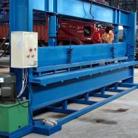 Petit pain automatique formant la machine à cintrer 380v en acier hydraulique 6 mètres
