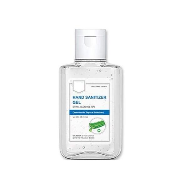 Transparent Antibacterial 60ml Alcohol Gel Hand Sanitizer