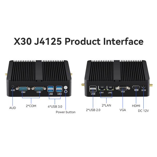 Intel Celeron Series Processor Custom Mini PC With Dual COM And HDMI For Industrial