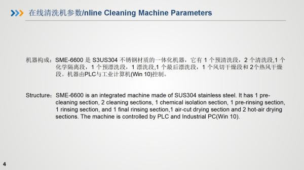 インライン洗浄機とリンス水回収・浄化システム