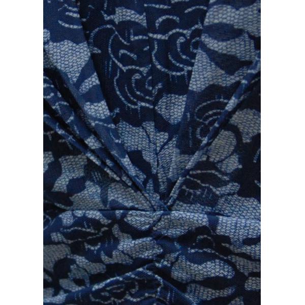 Lace Pattern Knee Length Casual Summer Dresses , Ladies Holiday Dresses Round Neck