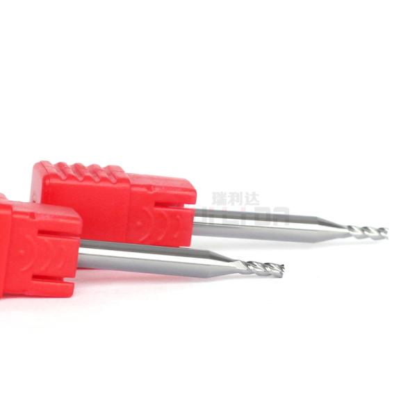 резец Hss HRC55 3 торцевой фрезы 1mm 2mm алюминиевый рифлит карбид CNC твердый