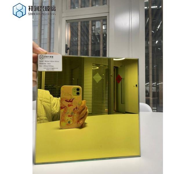 Wall Arts 3mm Stained Mirror Glass Color Flat Polished Edge Main Product Tempered Glass