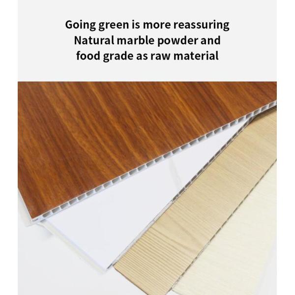 PVC Wall Panel Ceiling Material Skirt Stone Plastic Panel for Hotel