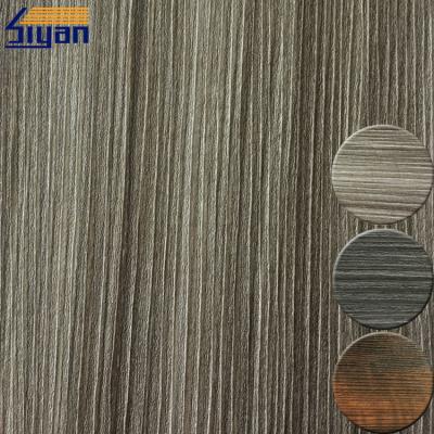 Embossed 0.4mm PVC Furniture Film For Cabinet Cover , ROHS Listed