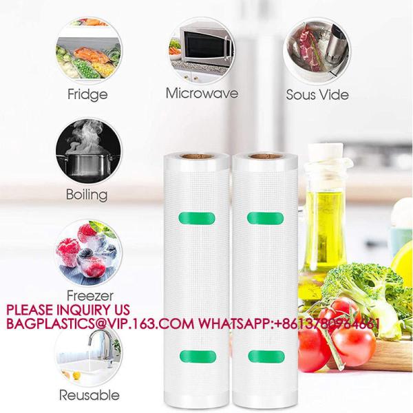 Vacuum Seal Meat Packaging Plastic Nylon Food Storage Sealer Pack Retort Pouch Vacuum Bag