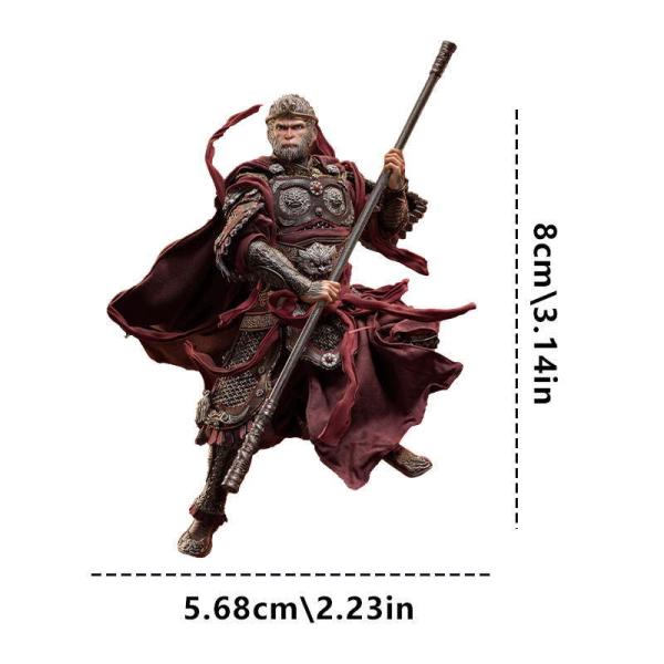 Black Myth Wukong Resin Pendant Witch Design 2D Acrylic Keychain for Car Keys Computer Bags