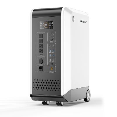2000w gerador posto solar UN38.3 central elétrica portátil de 60 watts