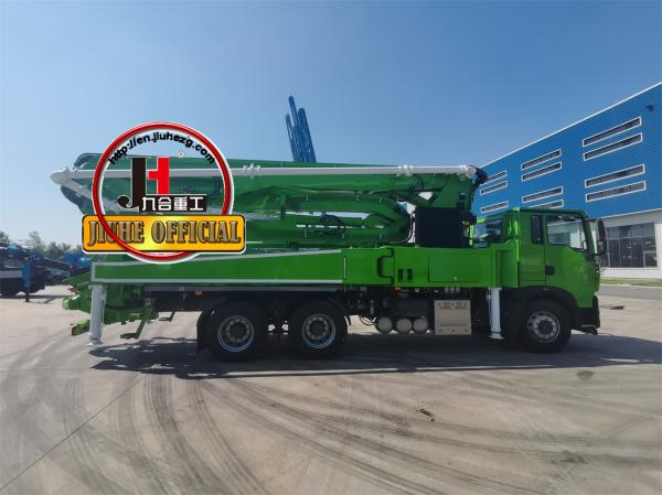 JIUHE Factory Supply 38m 38X-5RZ-3 Small Concrete Pump Truck Price Truck Mounted Pump For Concrete