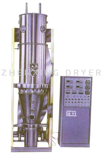 Integrated Spray Dryer Equipment And Fluid Granulating In A Body For Foodstuff PGL-200, 200kg/h, 24KW