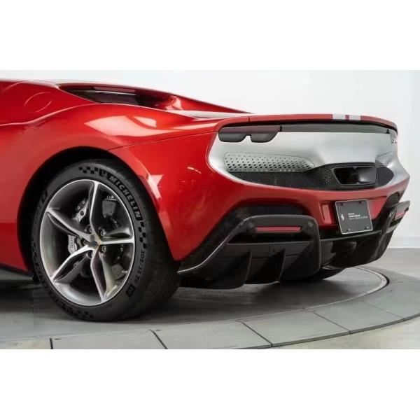 296 Ferrari Widebody Kit OEM Carbon Fiber Engine Guard Plate