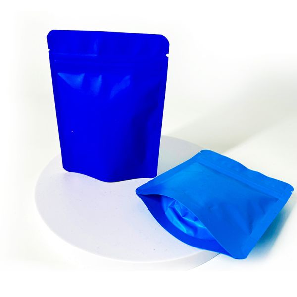 Customized Color Mylar Bag Material Structure PET VMPET PE Smell Proof Ziplock Candy Packaging Kraft Paper Zipper Bag