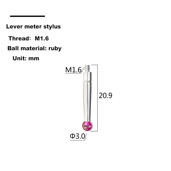 Makinopc Ceramic Straight Styli for Machine Tool Touch Probes to Ensure Maximum Measurement Accuracy
