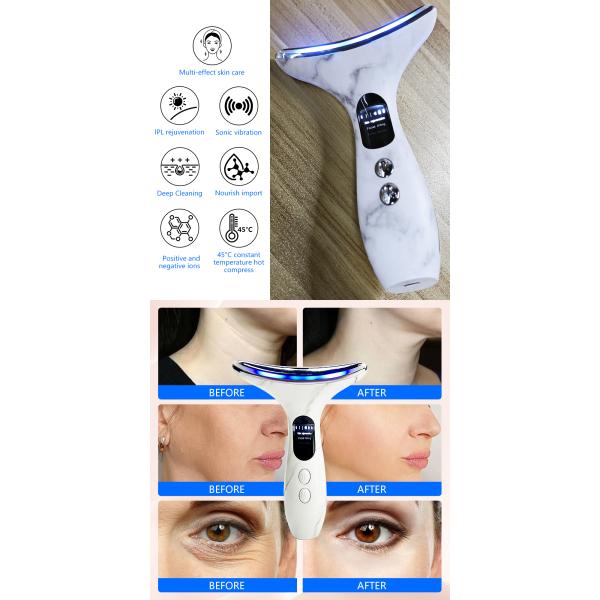 7 in 1 Face Lift Device Anti-Wrinkle and LED Facial Massage Tool for Skin Rejuvenation