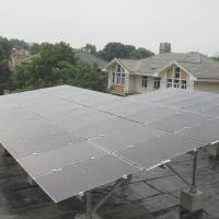 Eco Titl de alumínio amigável sistema bifacial de 60 painéis solares do grau