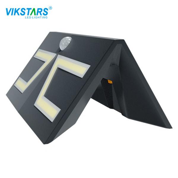 CCT 6000K Solar Powered Garden Lights IP65 Waterproof Solar Path Lights