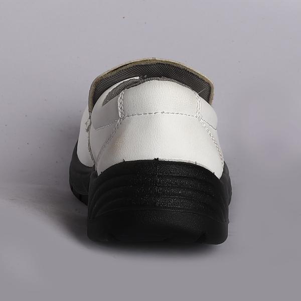 Embossed Cow Leather Upper Anti-slip Low-profile Work Boots With Comfortable EVA Insole