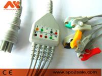 Moniteur patient de l'agrafe 6pin d'avance du câble 5 d'Omron Colin Cable Direct Connect ECG