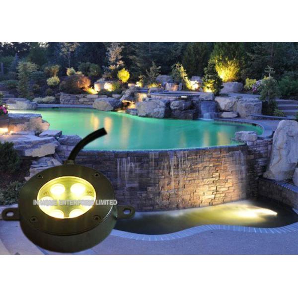 24V DC RGB 6W DMX LED Underwater Light 316SS IP68 Submersible LED Lights