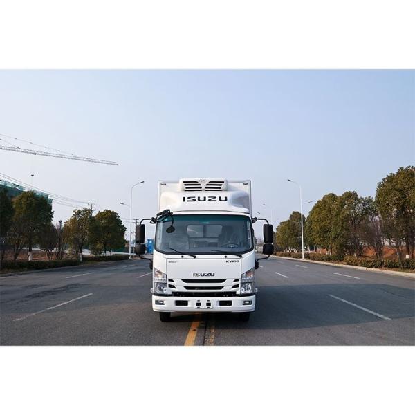 Reasonable Structural Design Isuzu Kv100 Refrigerated Truck For Cold Chain Transportation