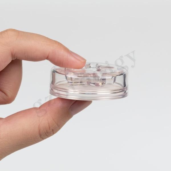 Prodigy PVC  Star Round 45*15mm Door Knob Muffle Pad Plastic Door Wedge