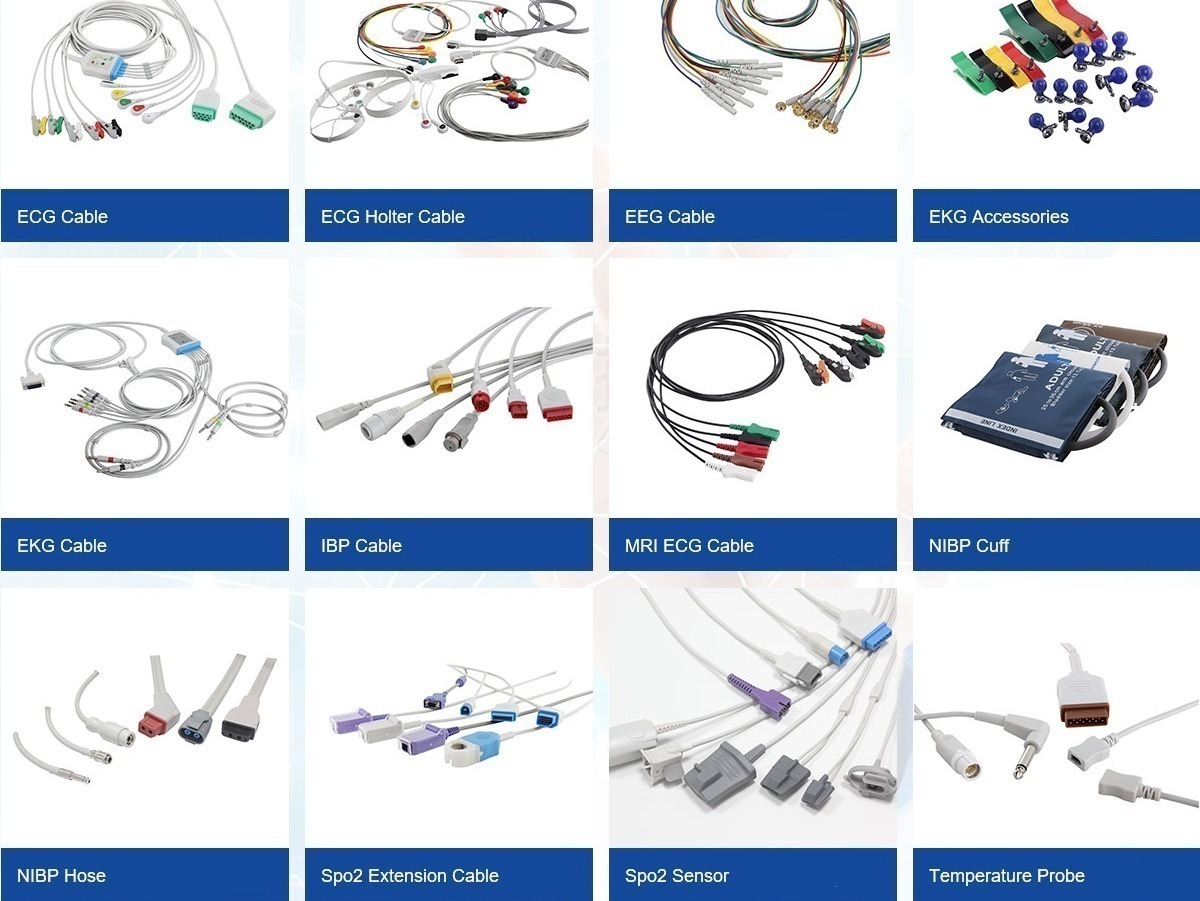 P-Hilips HP EKG Cable M2461A M3702C
