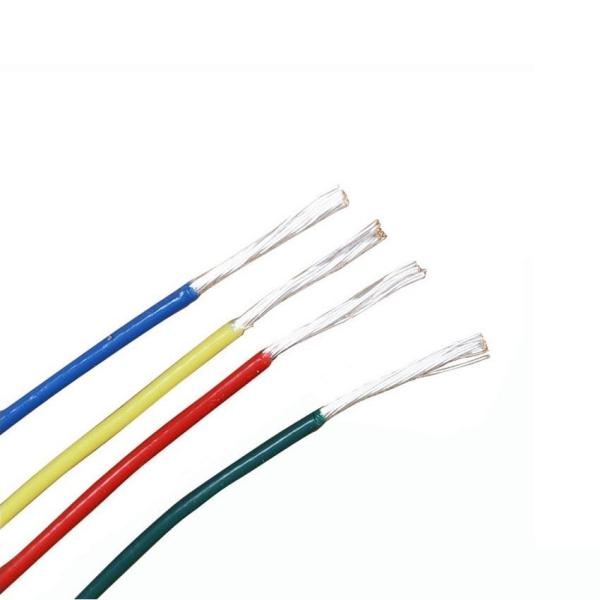 o high temperature revestido de prata do fio de cobre Calibre de diâmetro de fios 110V 24 isolou 9 cores