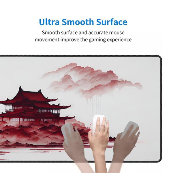 Professional Game Player Eco-Friendly Rubber Mouse Mat for Office Computer Gaming
