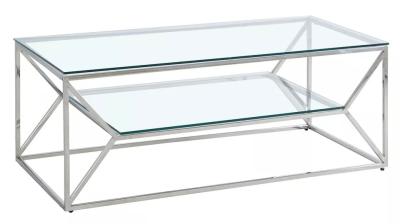 Multifunctional Steel Frame TV Unit Easy Storage Console Coffee Tables