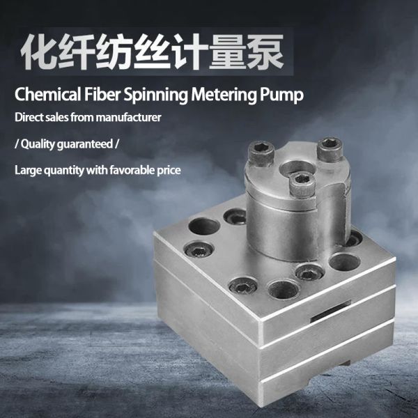 Jrg Series (6-30cc/rev) Staple Fiber Spinning Pump High Temp & Pressure Resistant