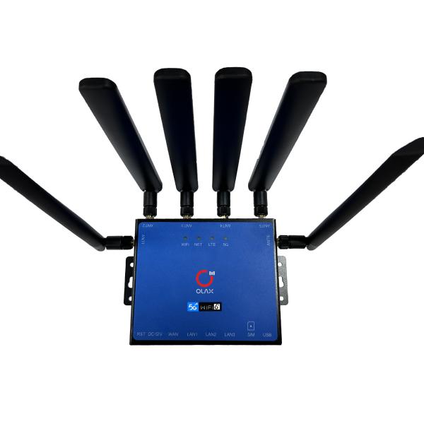 OLAX 5G Wi-Fi Router NR NSA SA LTE Группа заблокирована 5G CPE Беспроводной модем WIFI6 со слотом для SIM-карты