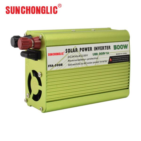 500va Modified Sine Wave Inverter With USB 5V 1A 24V DC Output AC 220V