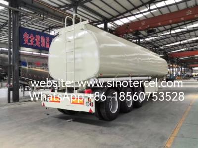 SINOTERCEL 40CBM Fuel Semi Tanker Trailer 3 Axles 