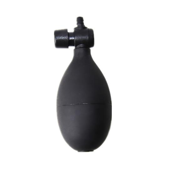 OEM Color Rubber PVC  Air Inflatable Bulb Air Hand Pump Air Puffer Ball With Metal Needle