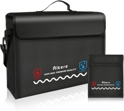 Sac sûr de batterie imperméable verrouillable de Lipo, cas de remisage des batteries de Lipo de fibre de verre