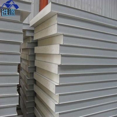waterproof 75mm grey white polyurethane foam sandwich panel for clean room