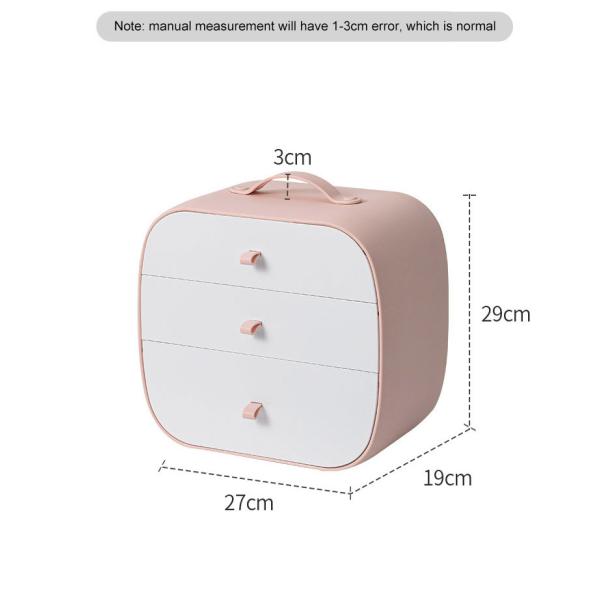 Convenient Storage Solution Dust-Proof Plastic Storage Box for Underwear and Socks