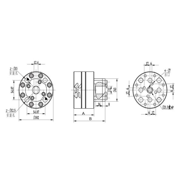 High Pressure Resistant (≤40MPa) Spinning Metering Pump for Oil & Acetate Fiber