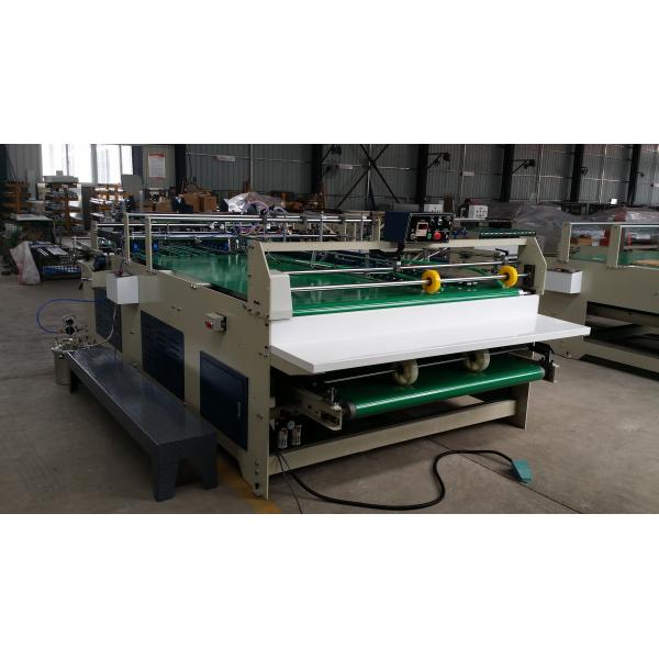 1800Type Carton Box Folder Gluer Machine For Locking Buttom And Gluing Boxes