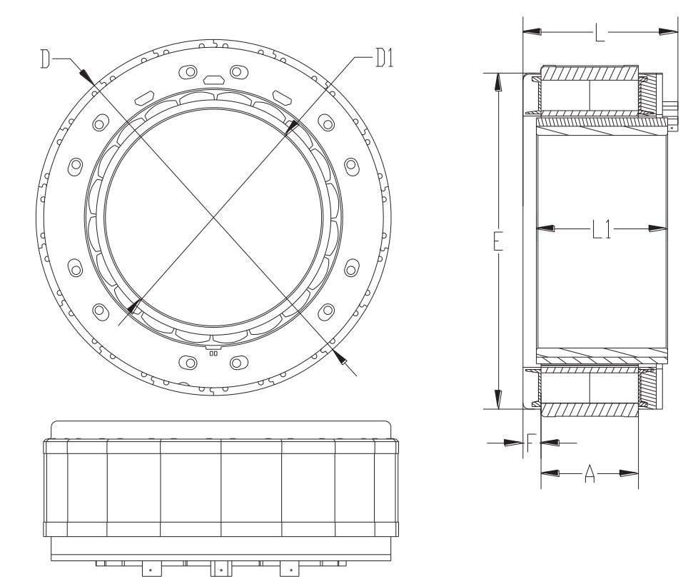 60mm Frameless Motor 162W | 1.5 Nm | 4500 rpm | 48 VDC