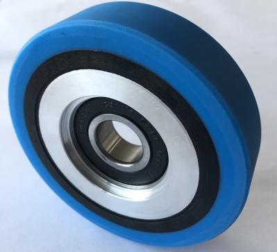 Rolo da corrente da etapa; 100x25, rolo do cubo de PA+steel, com carregamento de 6204, Pin 20