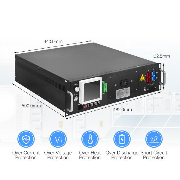 GCE 512V 160S 100A Литийный BMS Мониторинг в реальном времени Продленный срок службы батареи