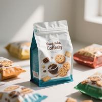 Bolsa de Mylar de acabado mate ecológico 30% contenido reciclado y Amazon FBA aprobado